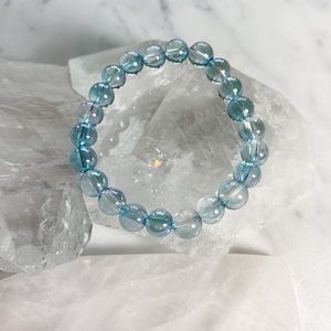 Angel Quartz Mala Bracelet intention beads